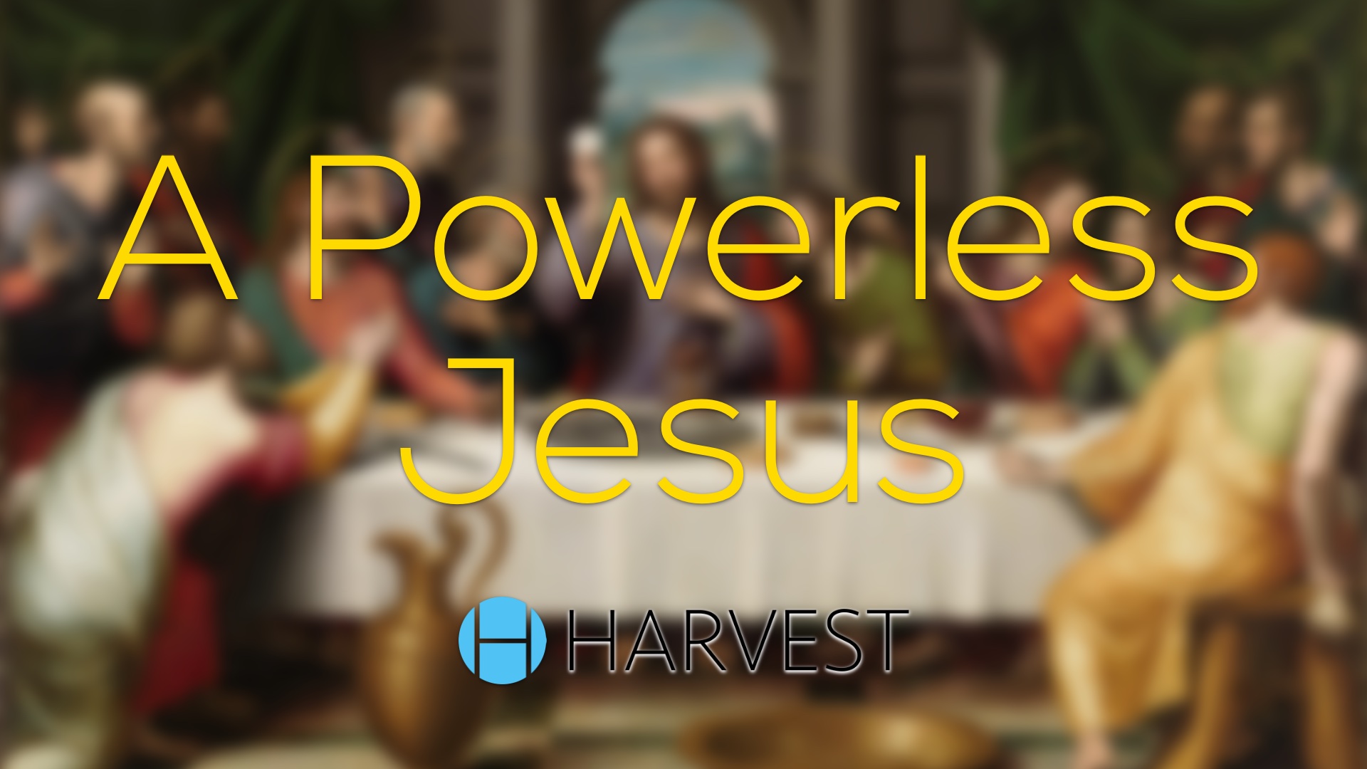 A Powerless Jesus