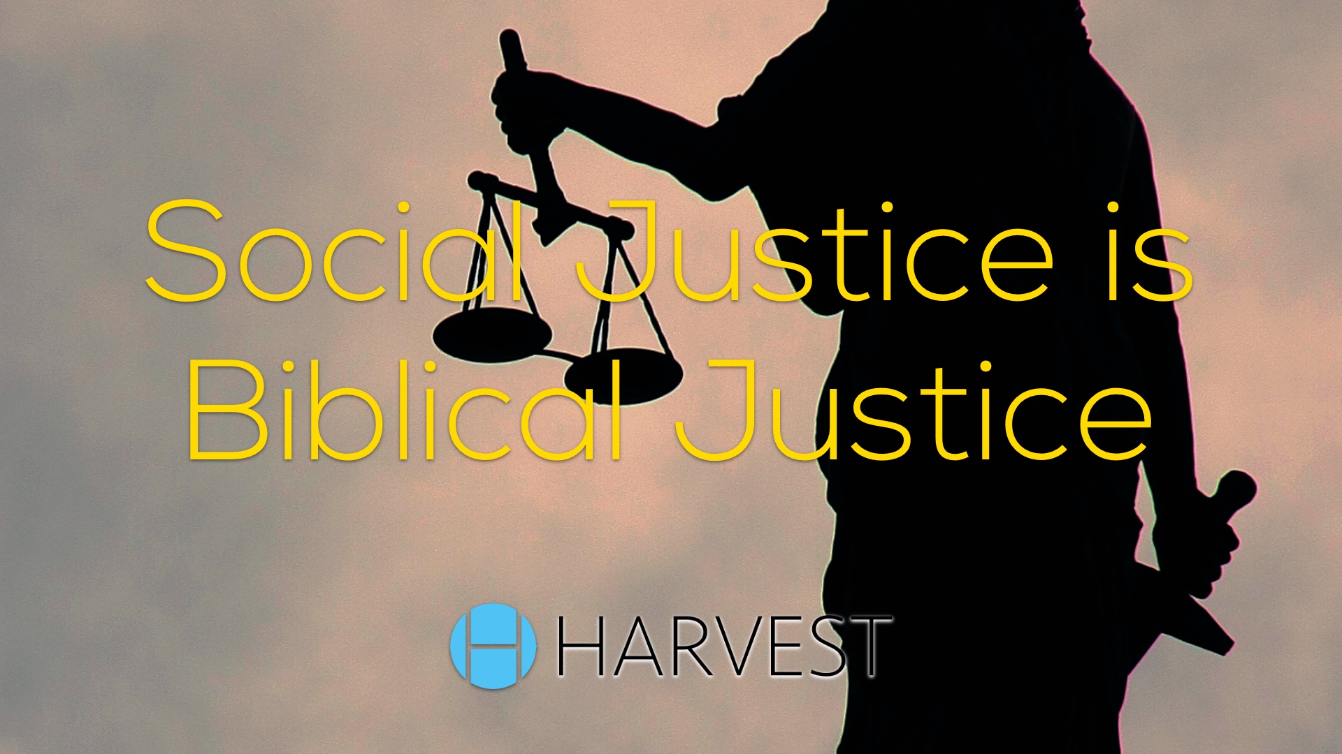 Social Justice is Biblical Justice