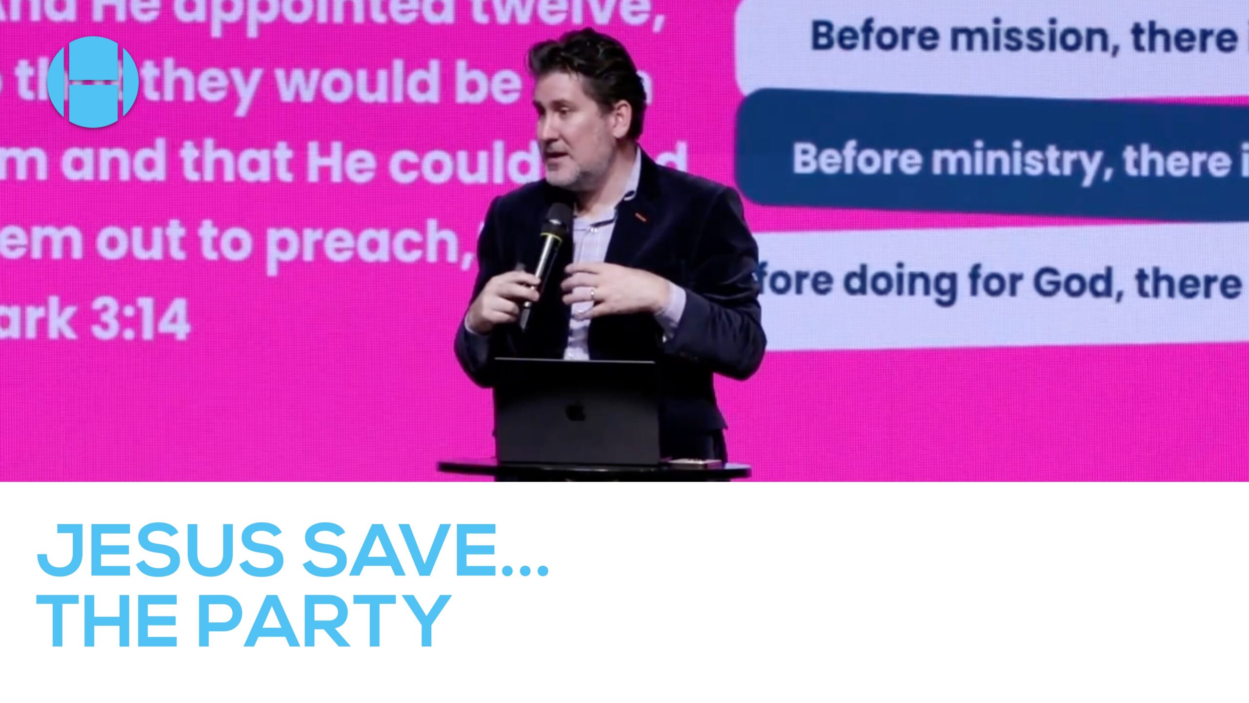 JESUS SAVES…The Party